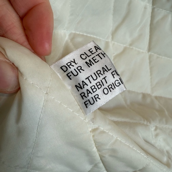 Vintage Rabbit Fur Jacket - Picture 7 of 8